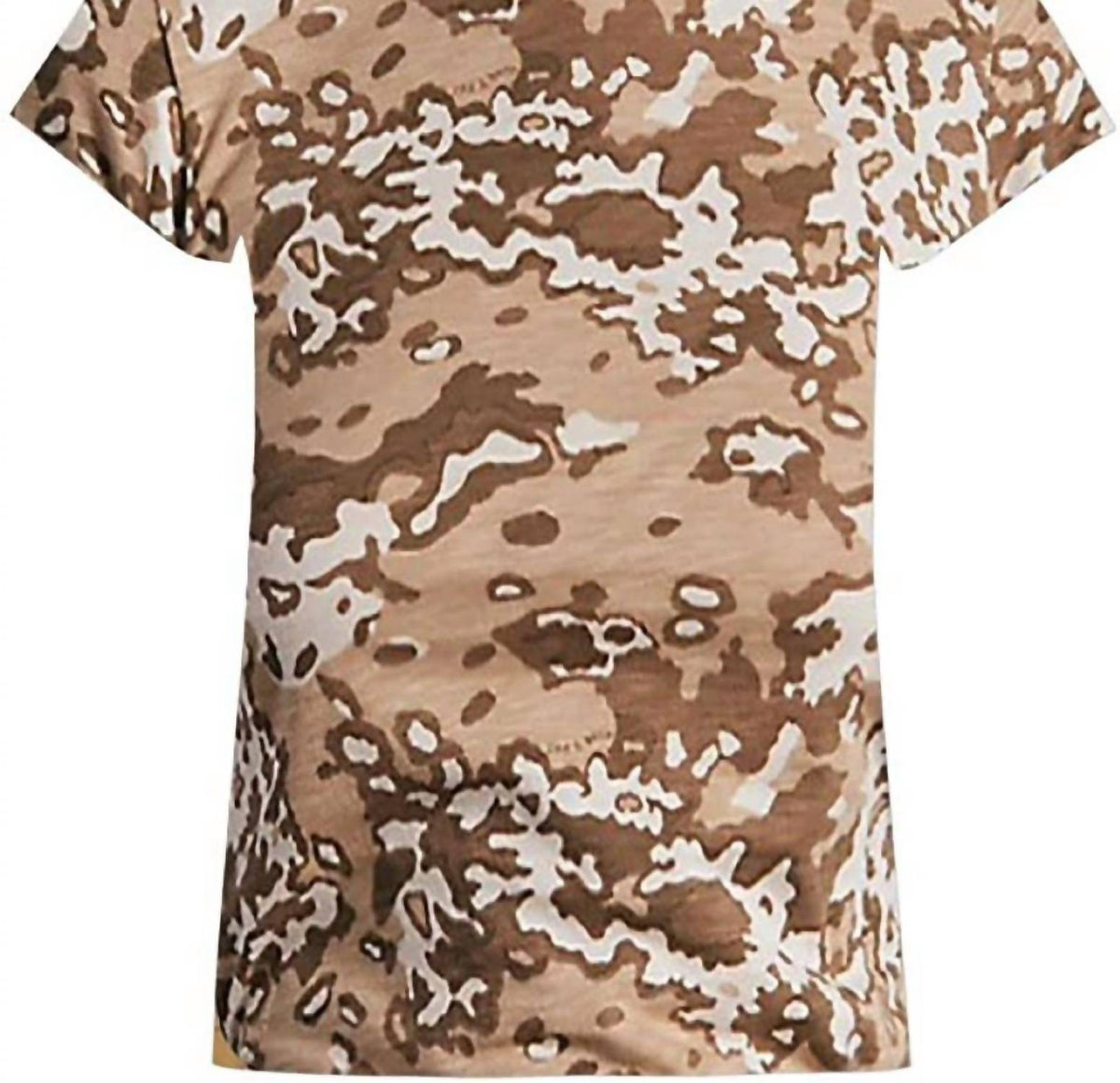 Camiseta para bebé color beige