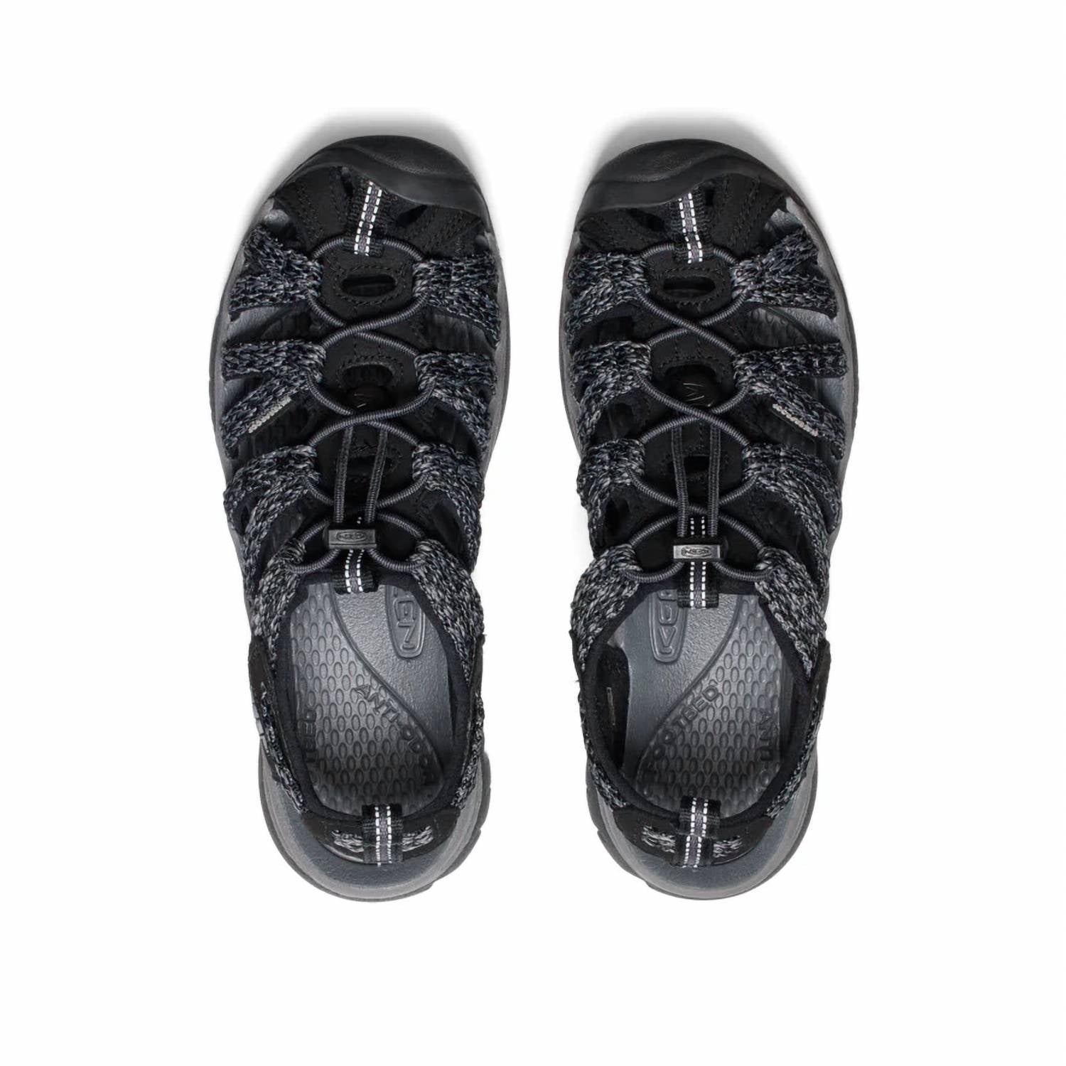 Sandalias de mujer color negro y gris
