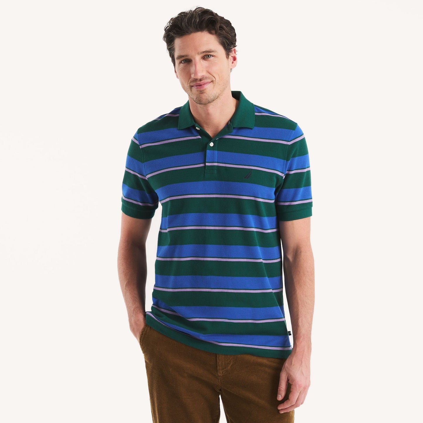 Polo de hombre a rayas