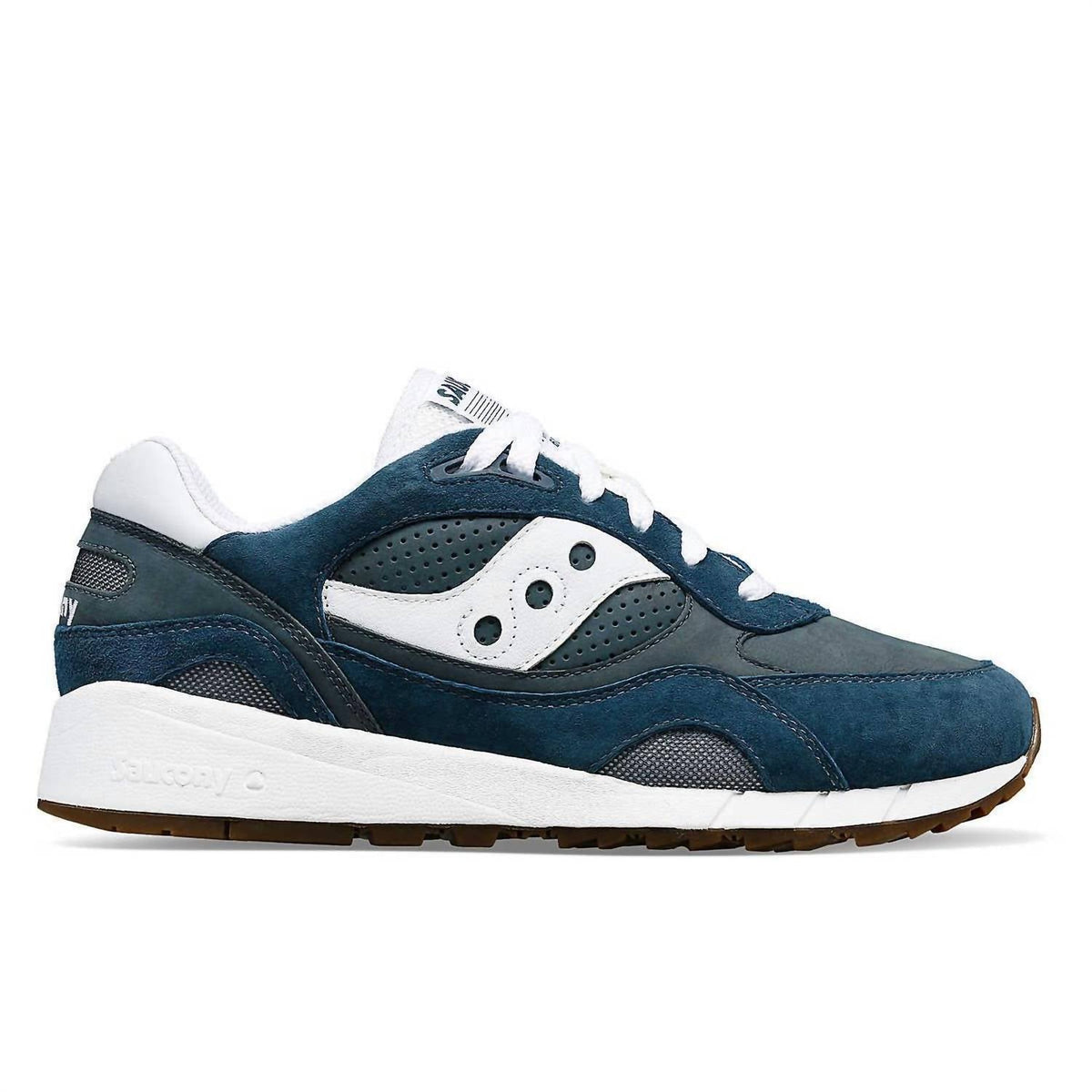 Zapatos unisex color azul marino y blanco
