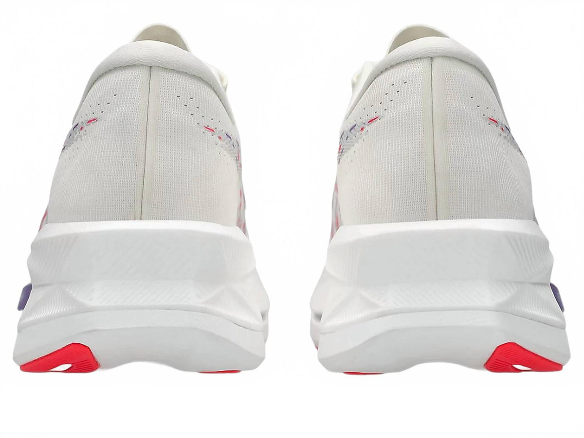 Tenis para correr de hombre color azul y crema