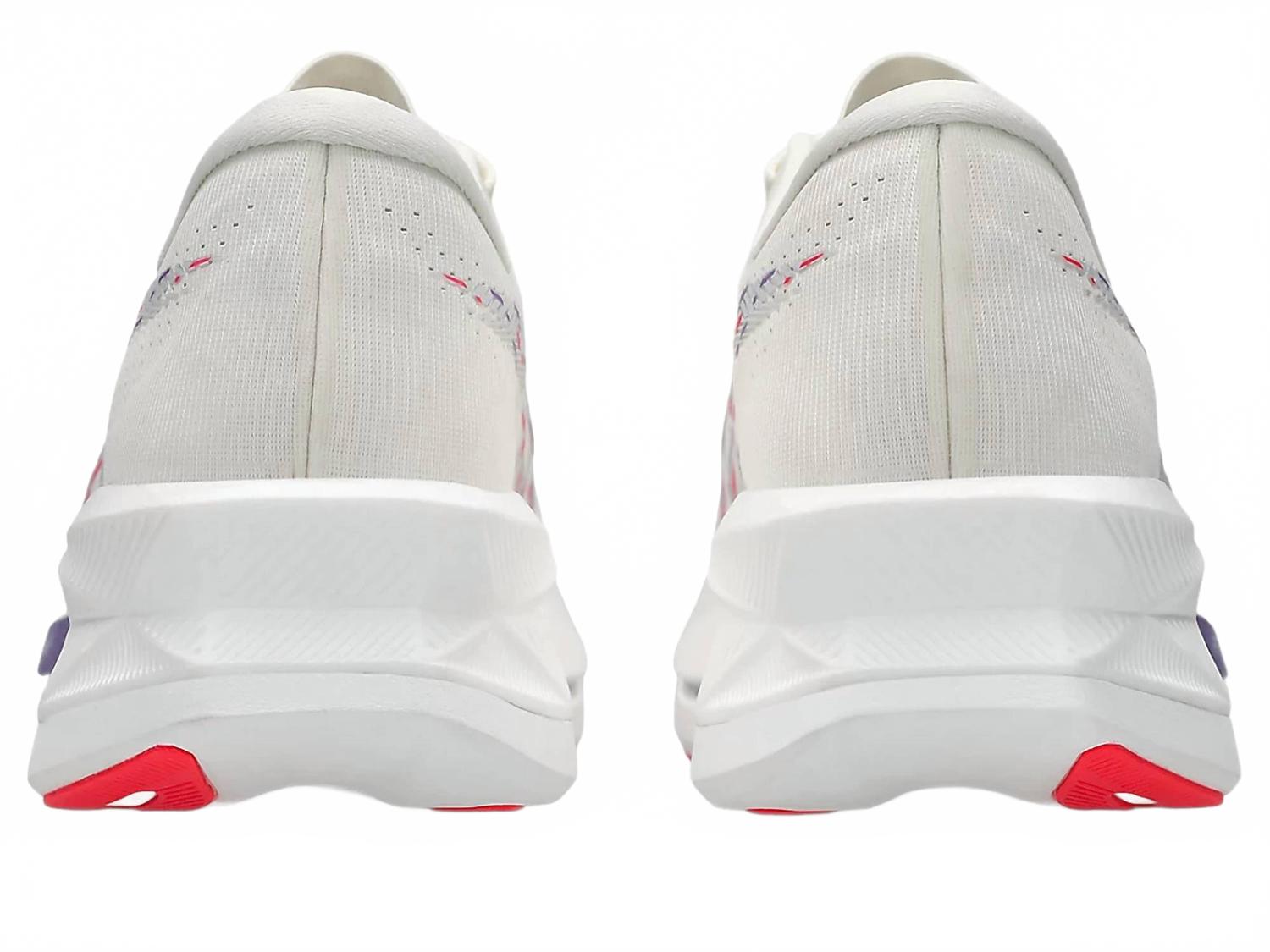 Tenis para correr de hombre color azul y crema