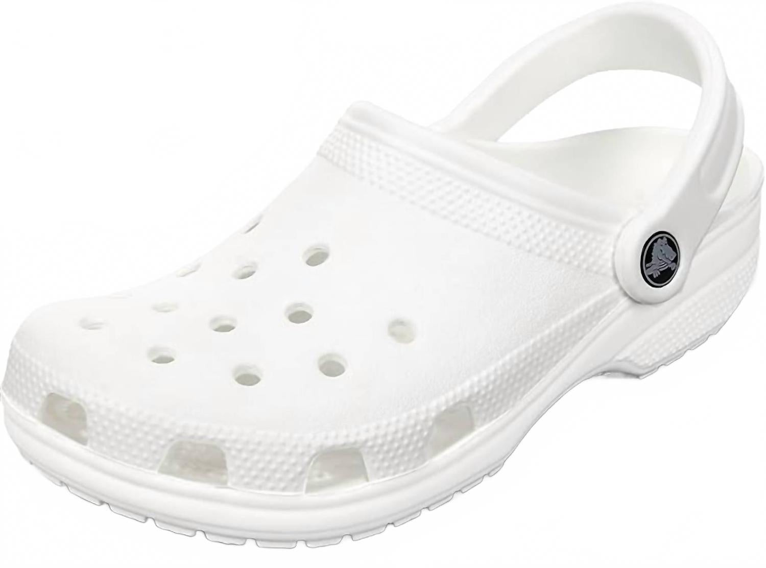 Zuecos unisex color blanco