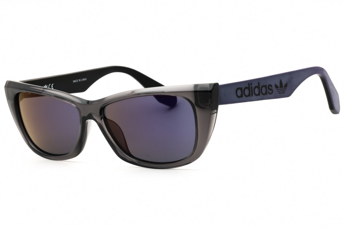 Gafas color gris y violeta