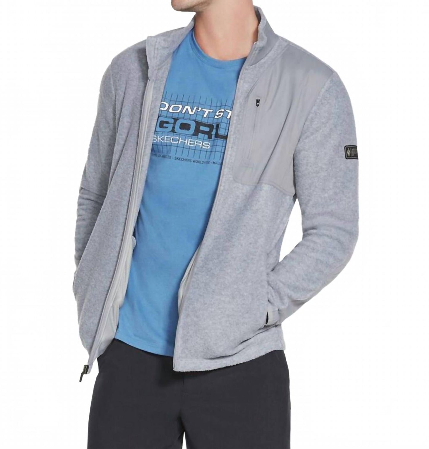 Chaqueta color gris