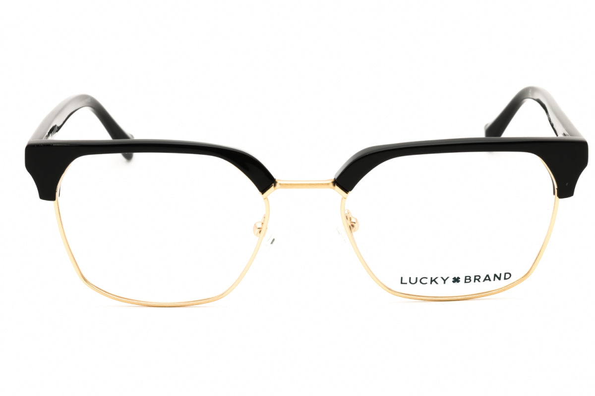Gafas 52 mm color negro y dorado