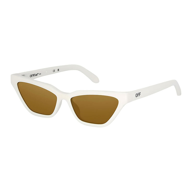 Gafas color blanco y dorado