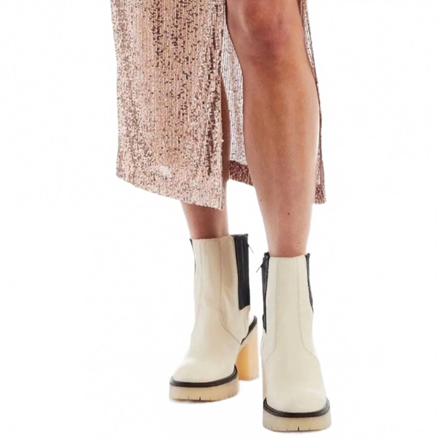 Botines de mujer de cuero