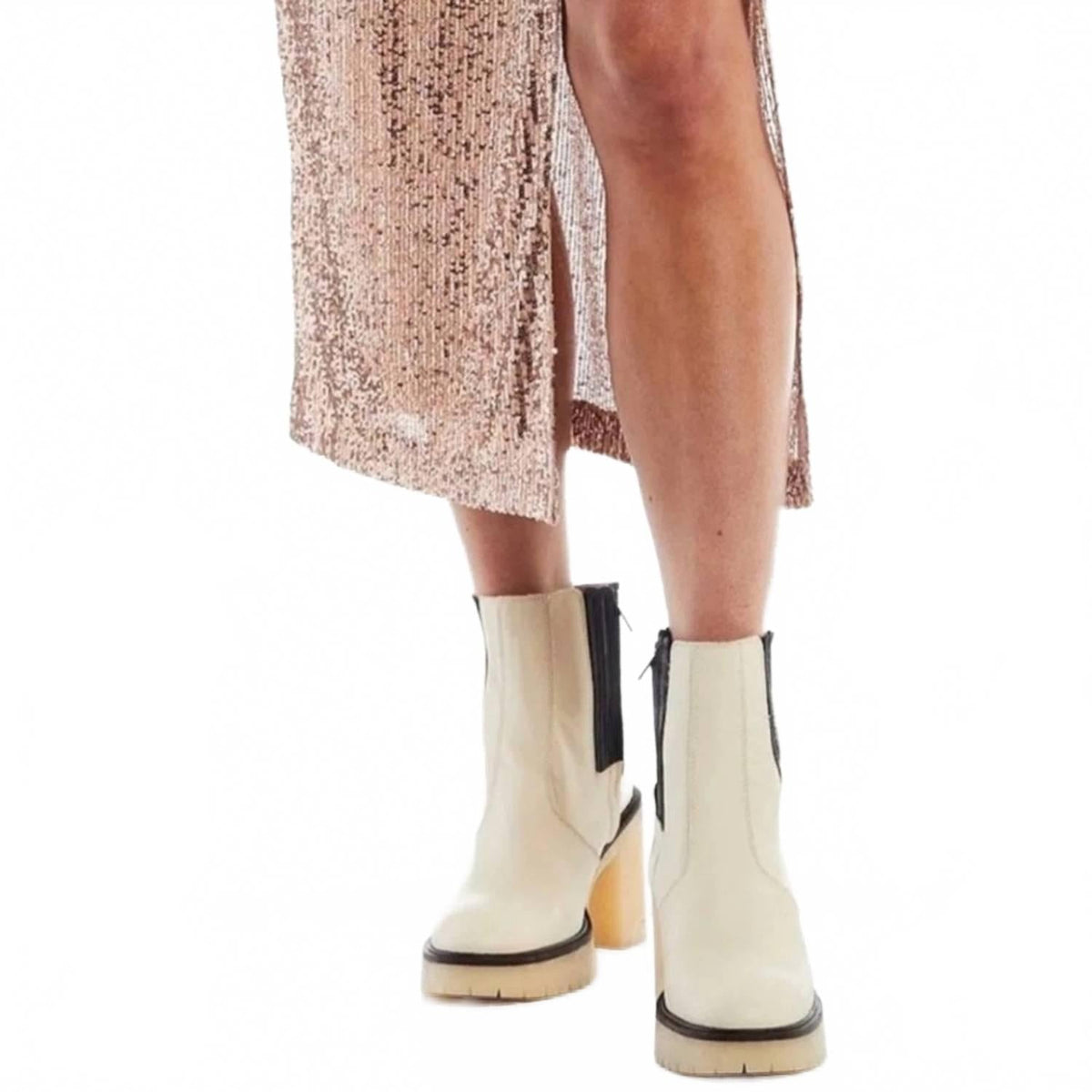 Botines de mujer de cuero