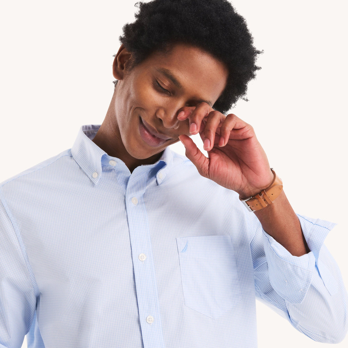 Camisa de hombre de corte ajustado