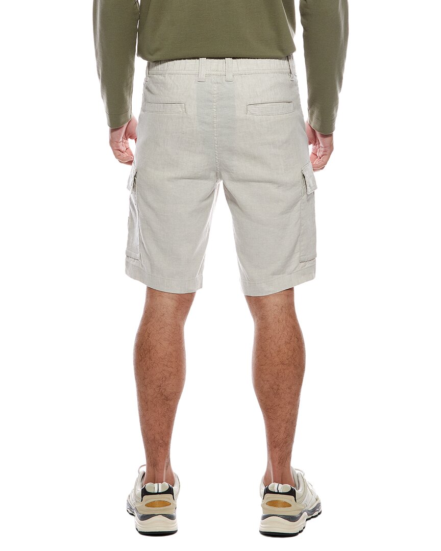BOSS Hugo Boss Sisla Pantaloneta Cargo Mezcla de Lino