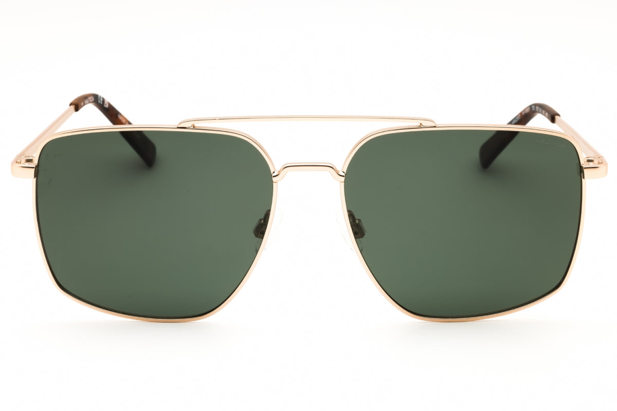 Gafas color verde y dorado