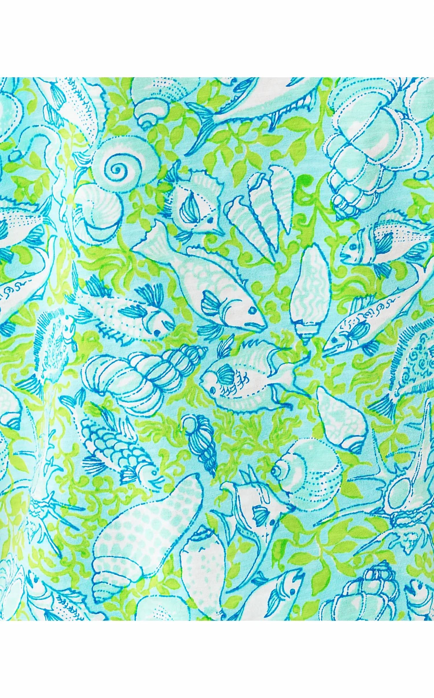 Top color azul