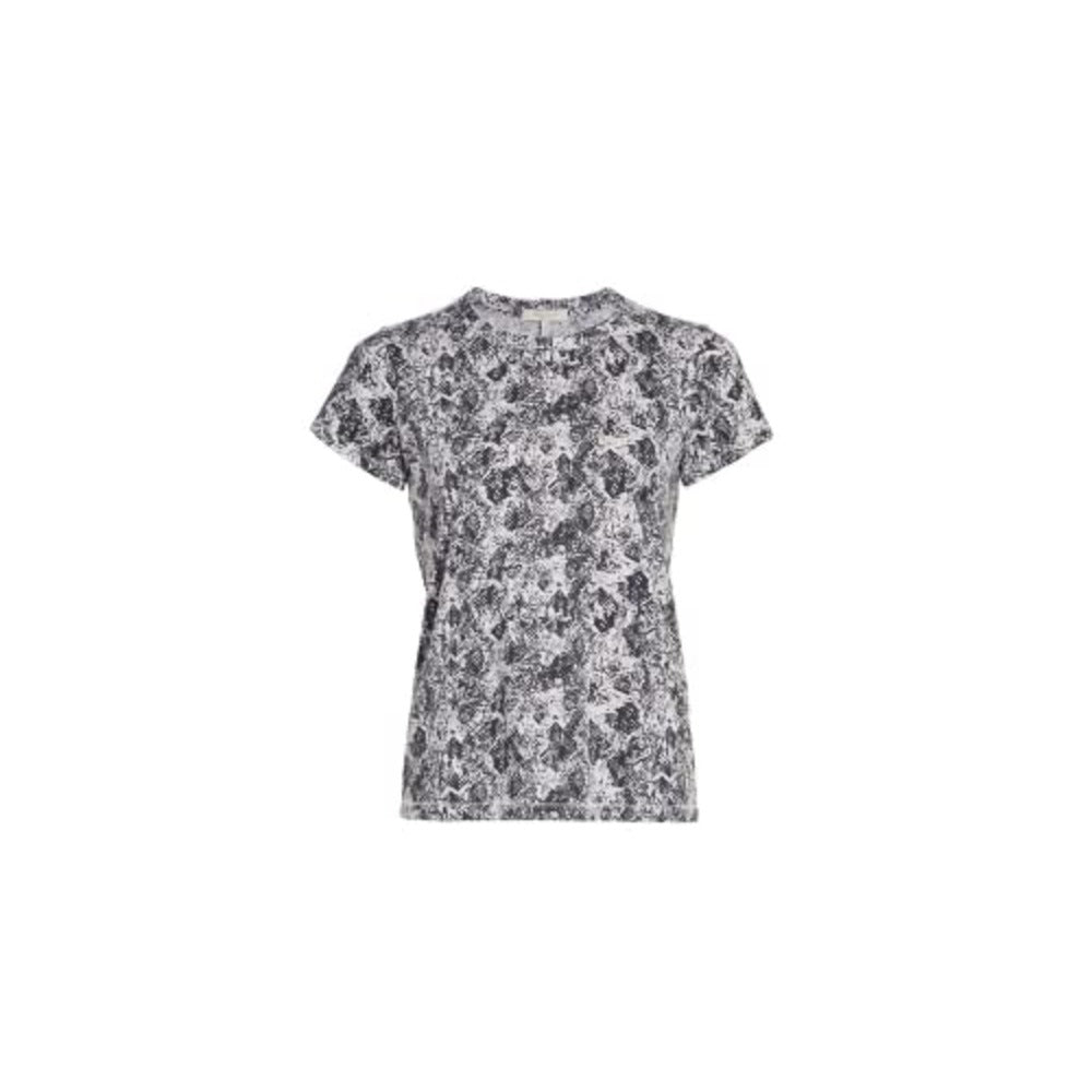 Camiseta de mujer color negro y blanco