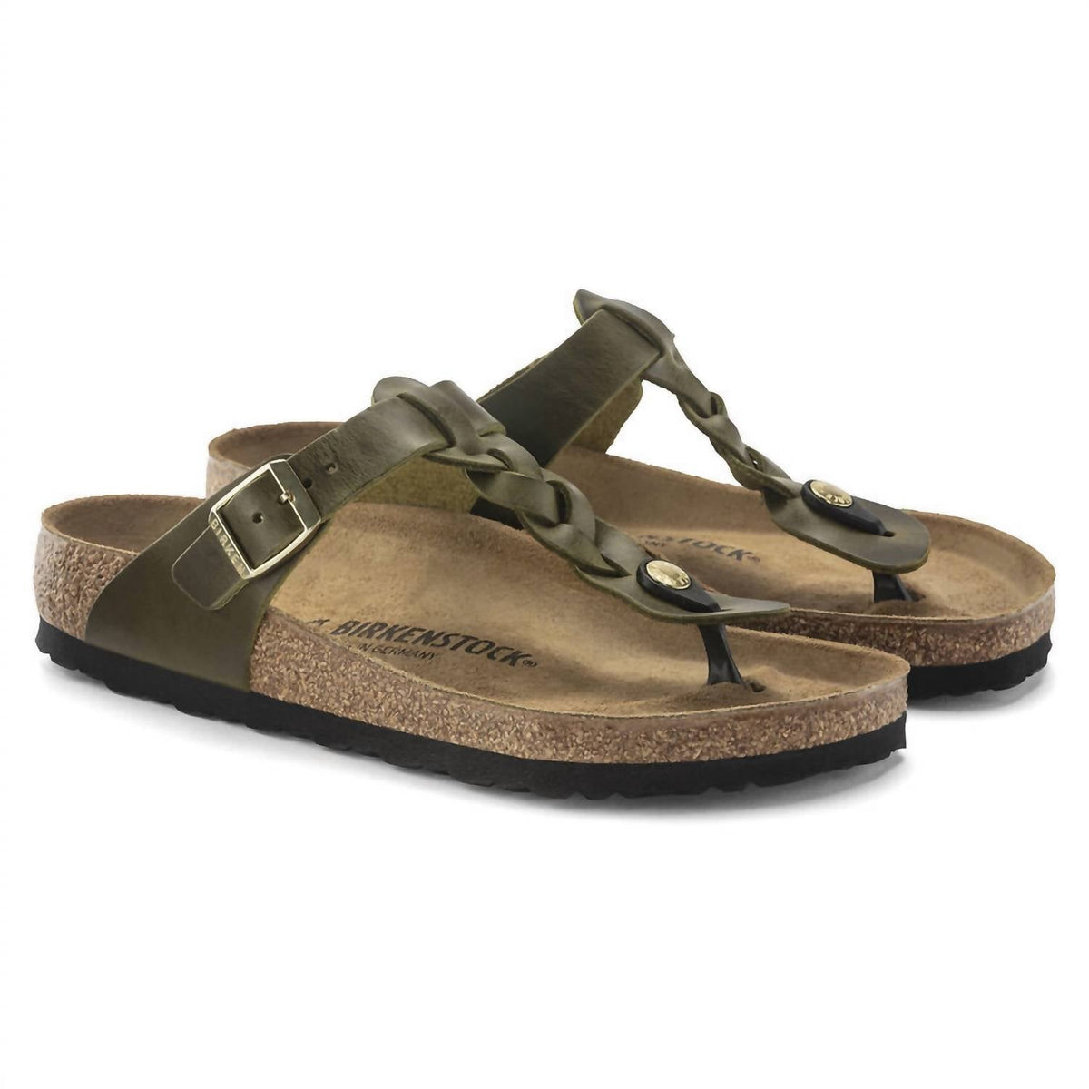 Sandalias de mujer color verde