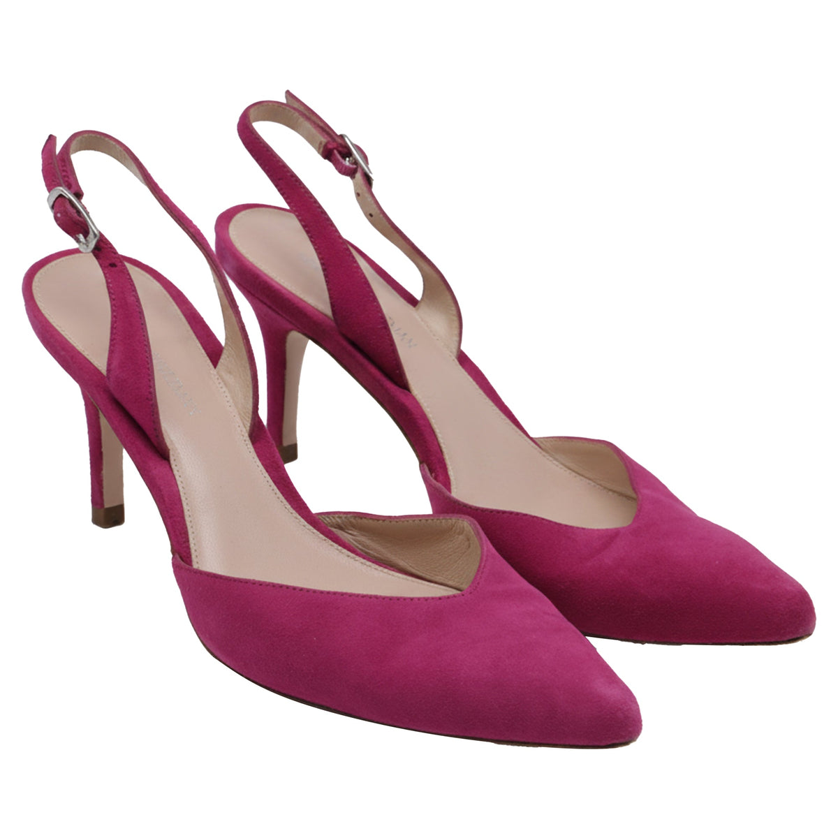 Zapatos de gamuza color rosado