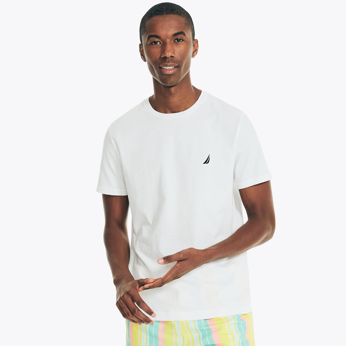 Camiseta de hombre con cuello redondo