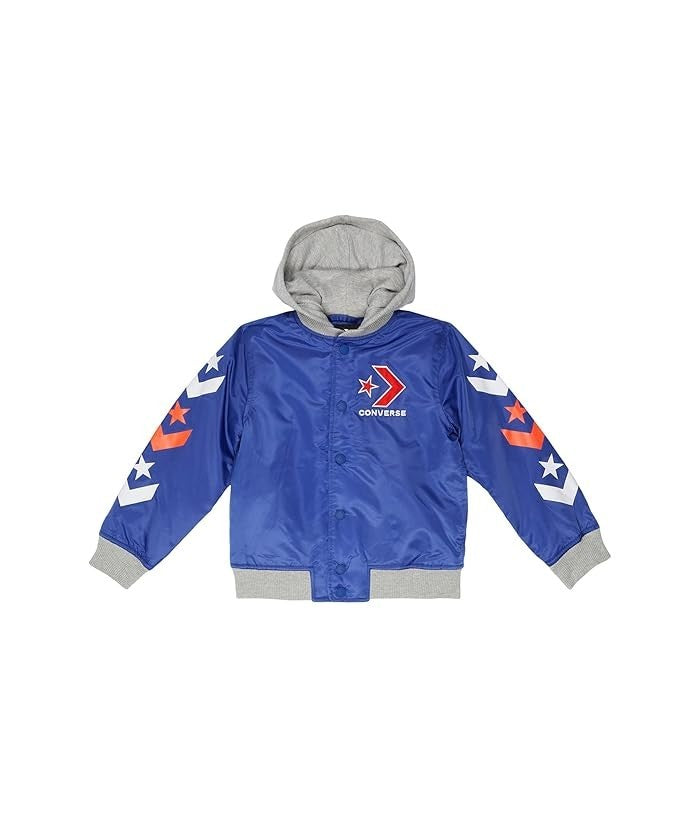 Chaqueta para niño de manga larga color azul