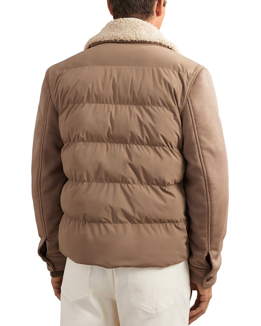 Chaqueta de mezcla de lana