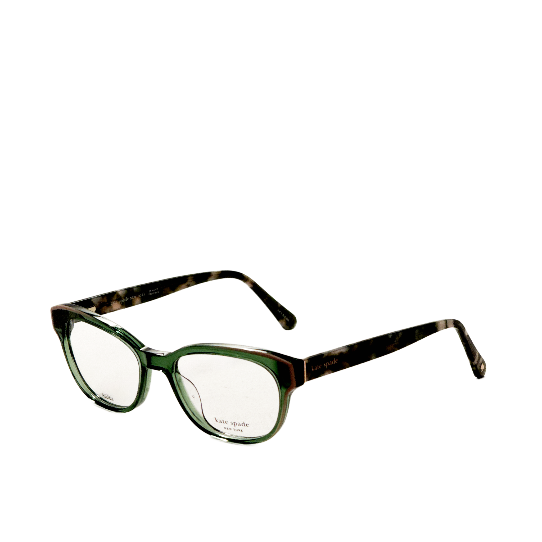 Montura para gafas de mujer 50 mm color rosado y verde