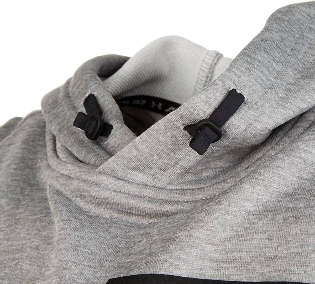 Buzo con capucha de hombre sin mangas color gris