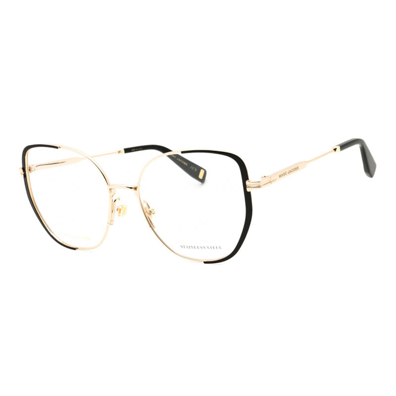 Gafas 55 mm color negro y dorado