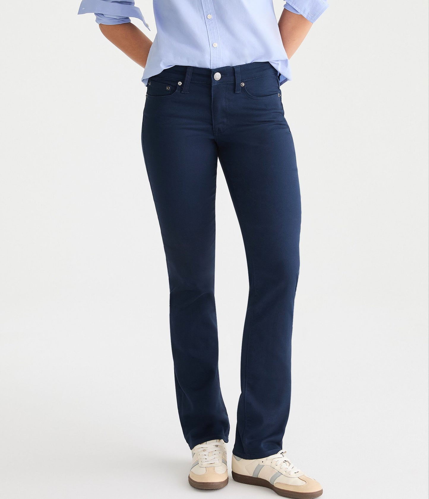 Pantalón de tiro medio