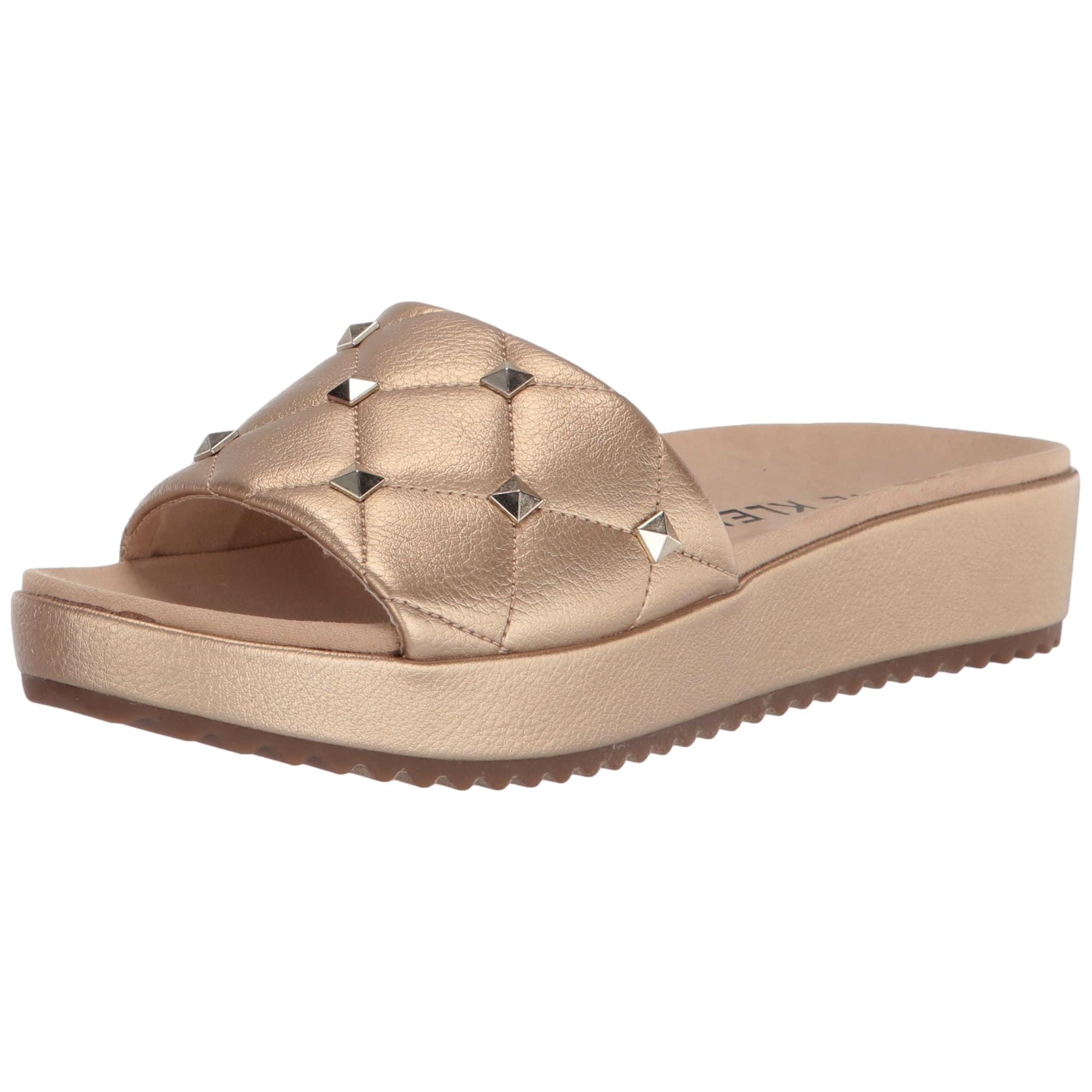 Sandalias de mujer color dorado