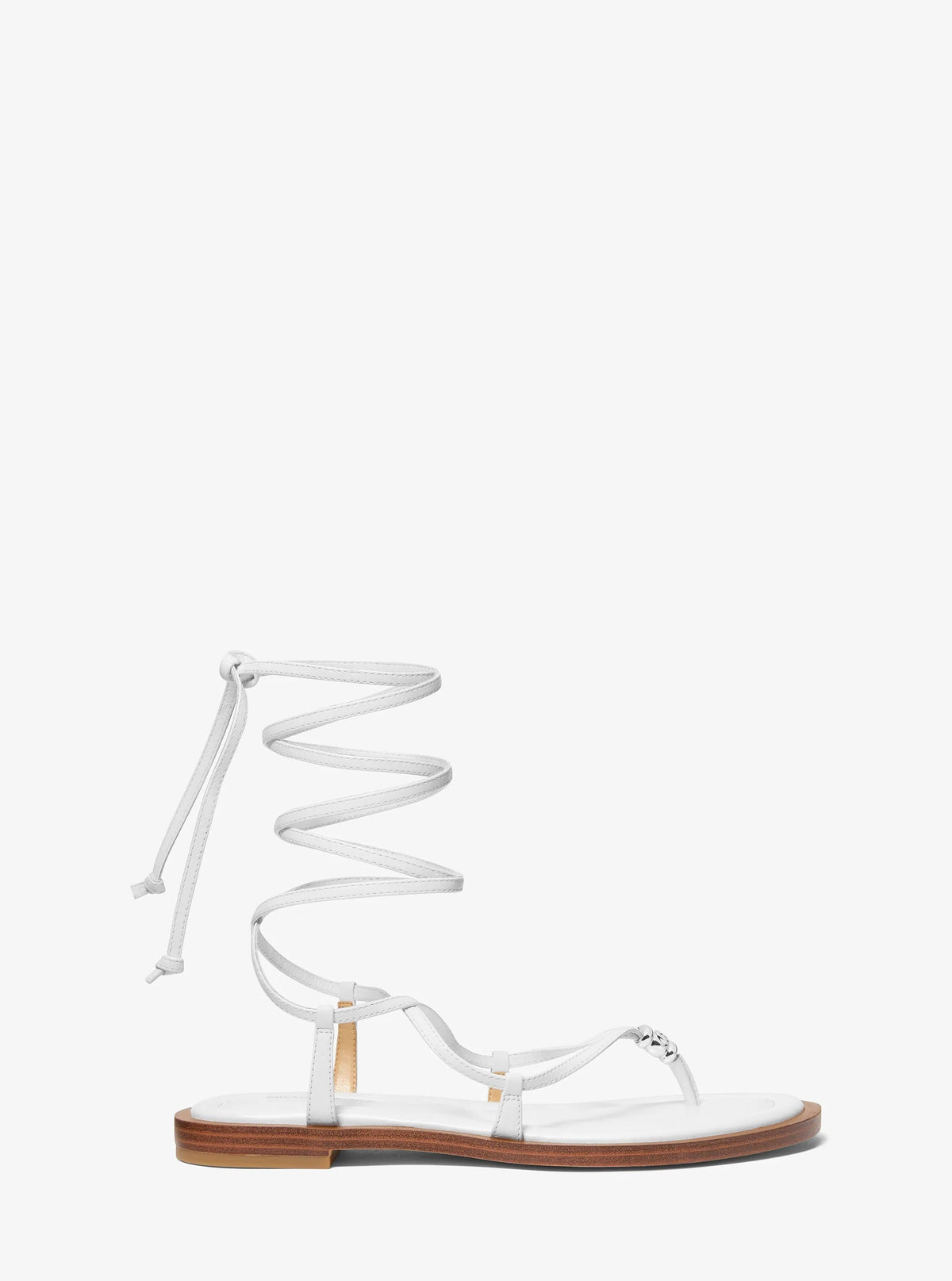 Sandalias de cuero con cordones