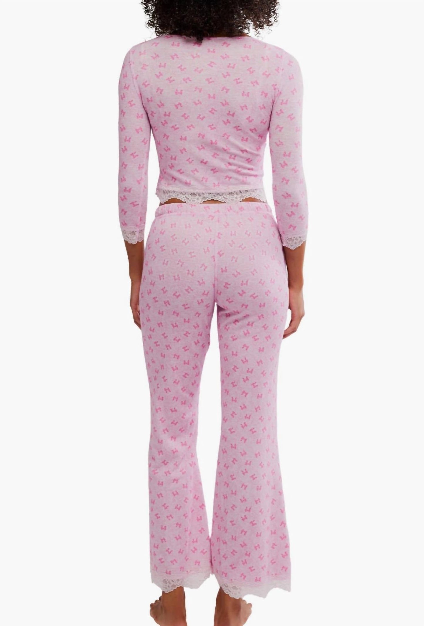 Pijama color rosado