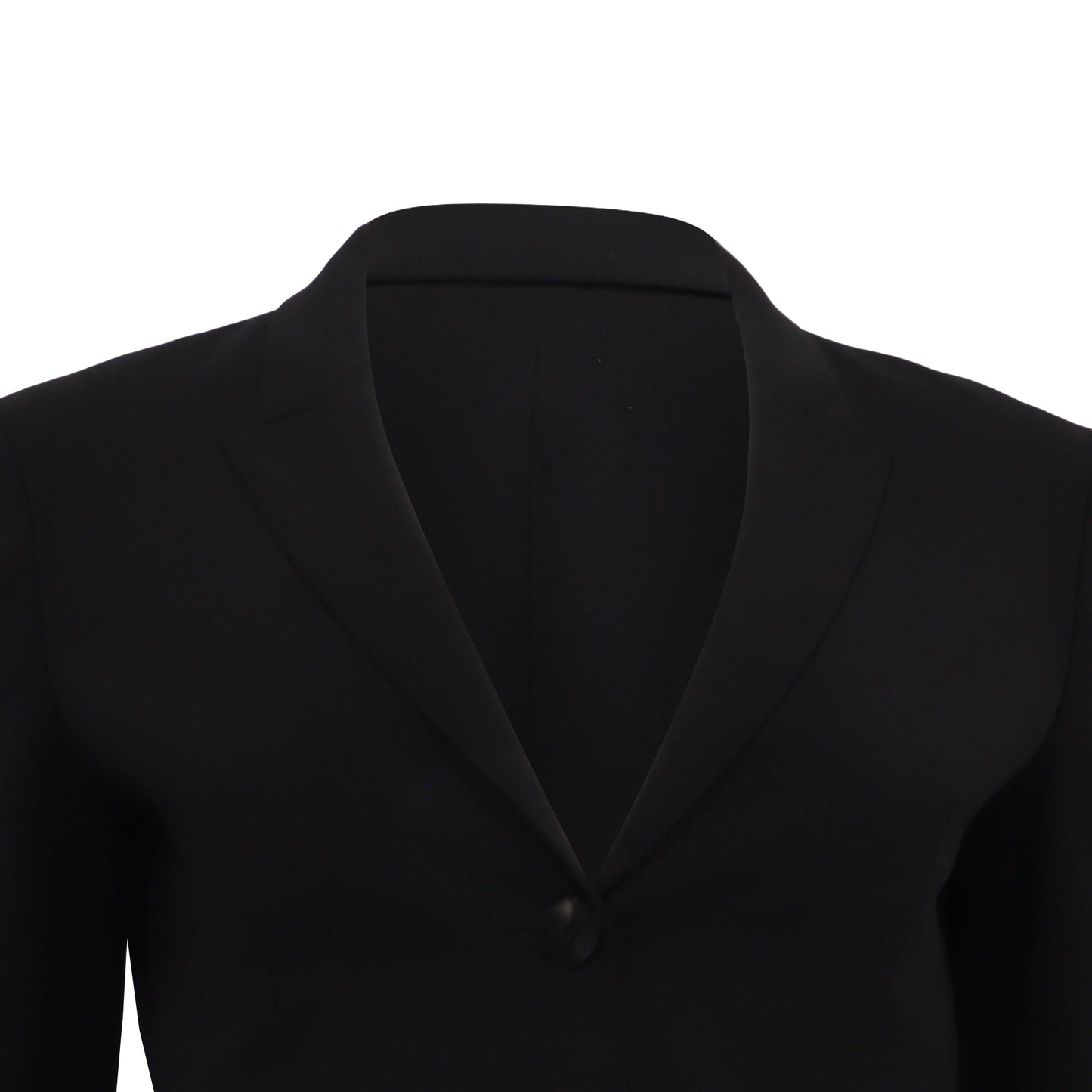 Blazer de lana color negro