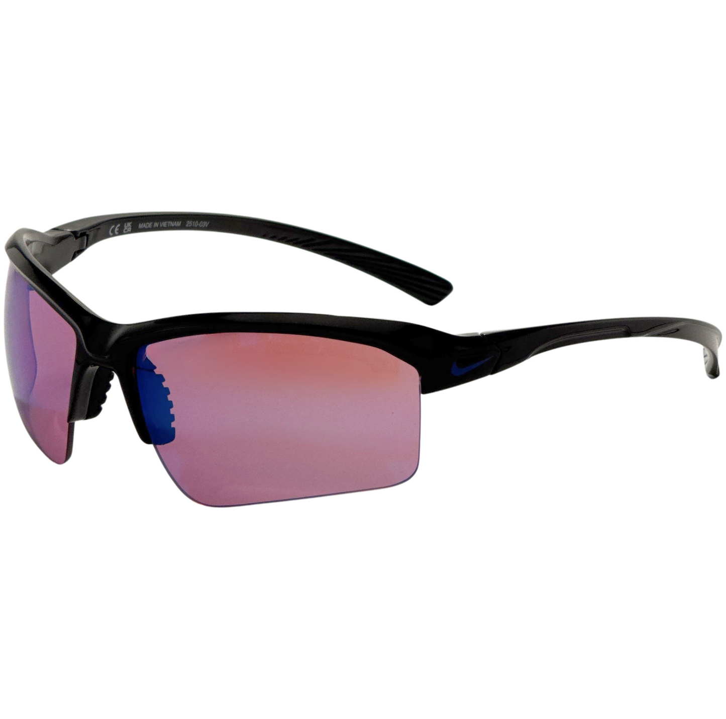 Gafas de sol de hombre 70 mm color negro