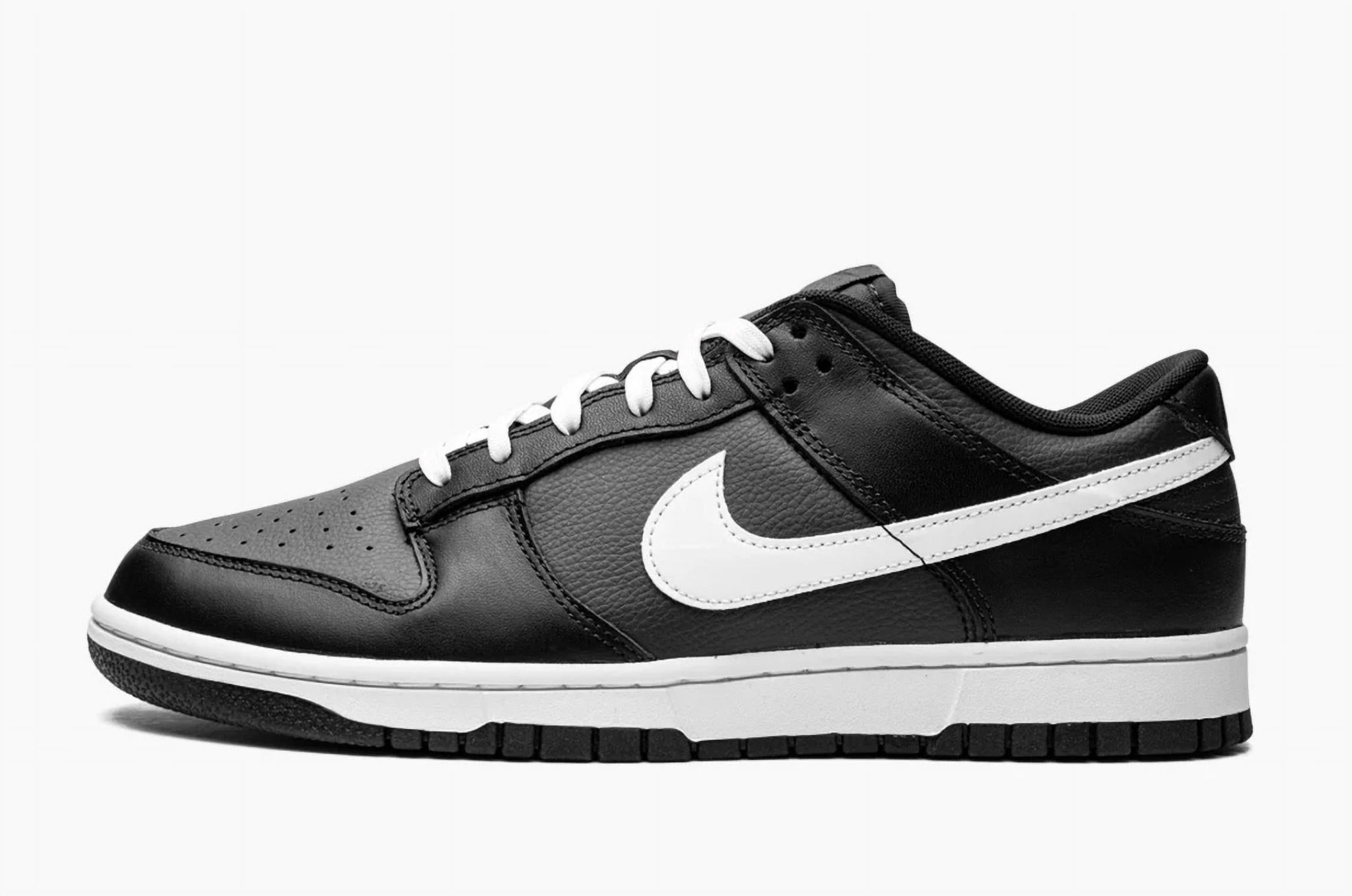 Tenis de hombre color negro y blanco