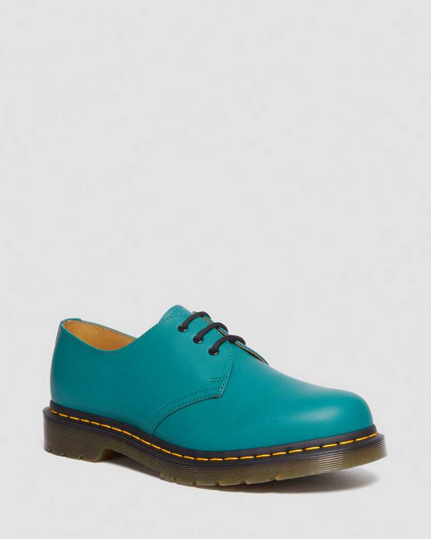 Zapatos de cordones de cuero
