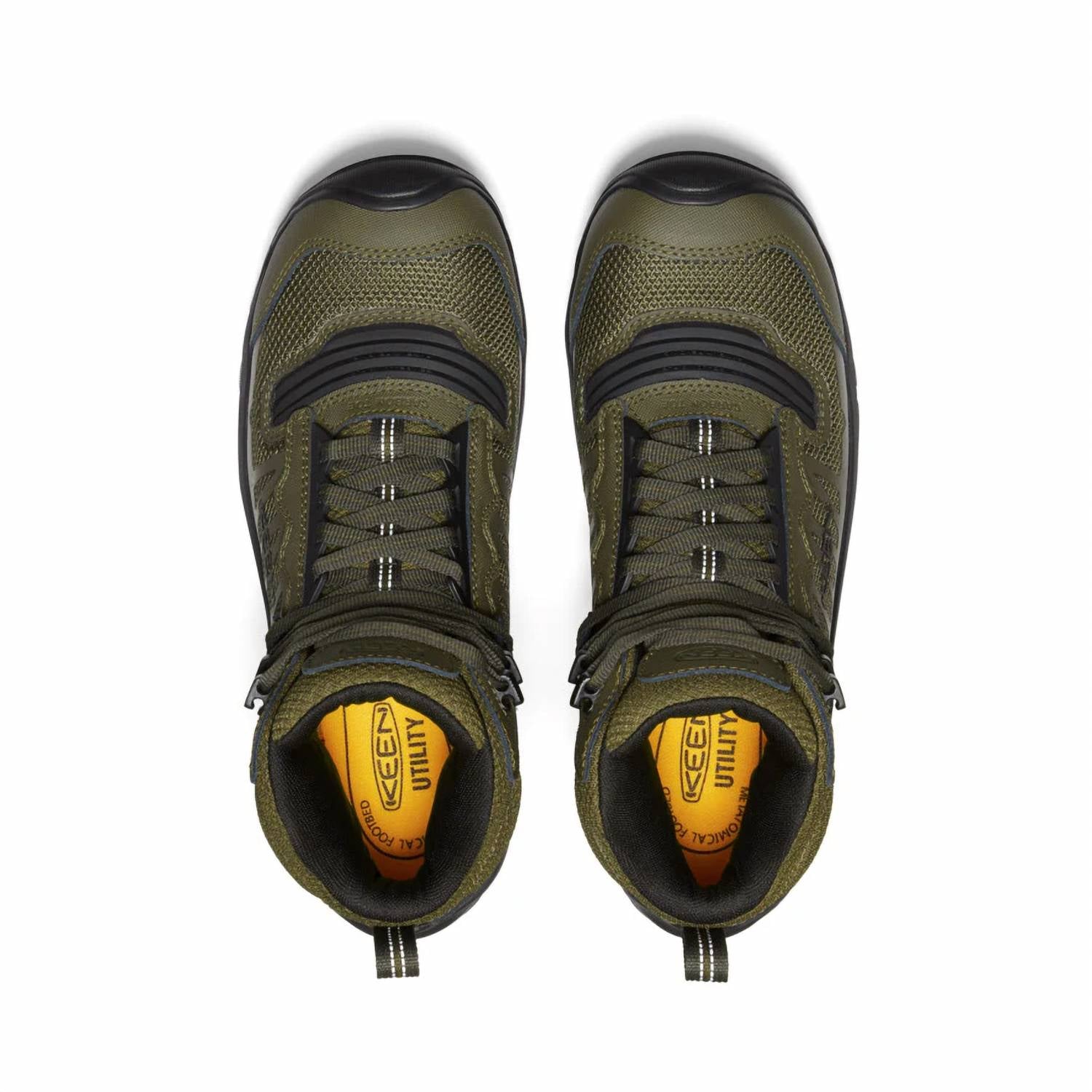Botas de hombre impermeables color negro