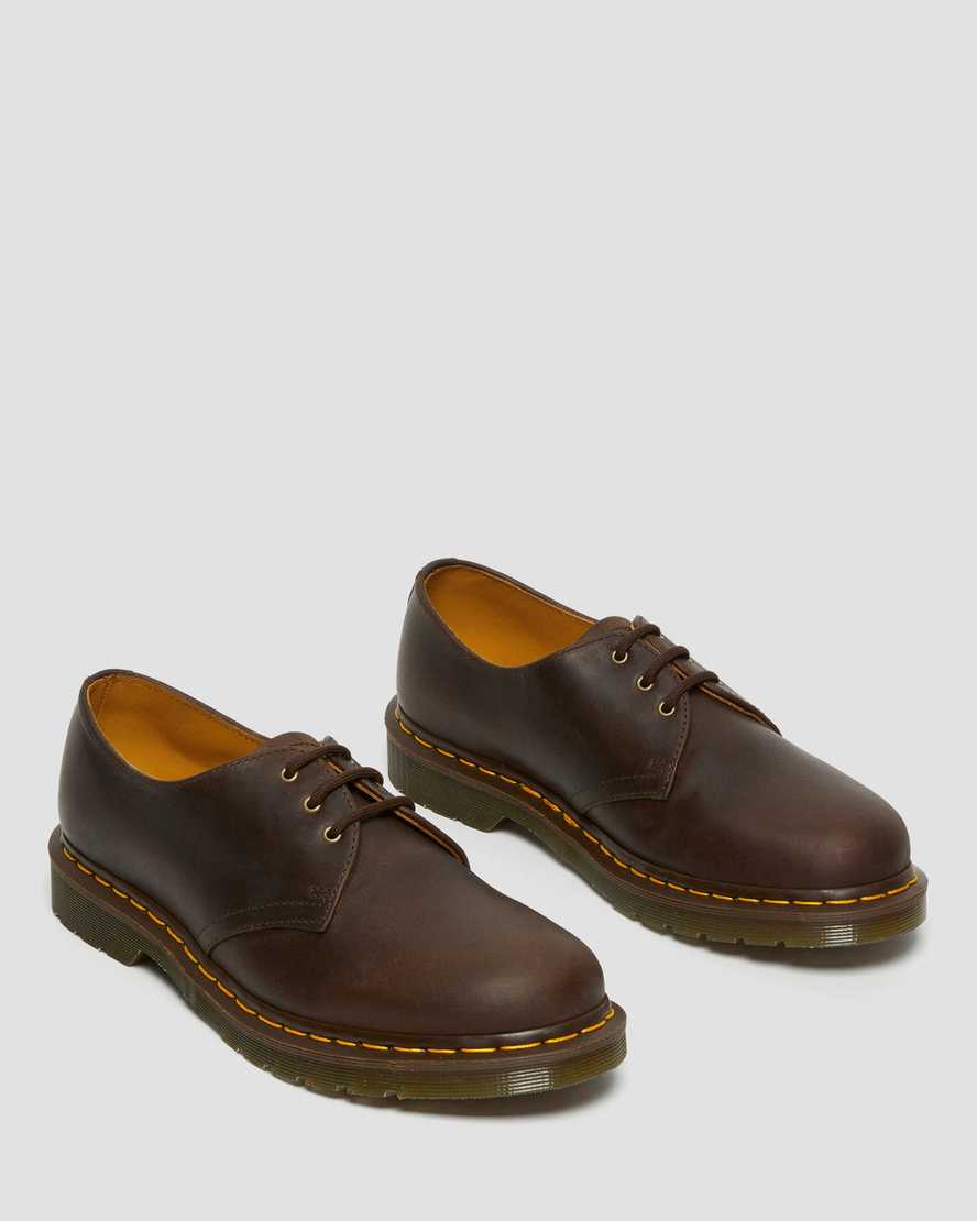 Zapatos de cordones de cuero