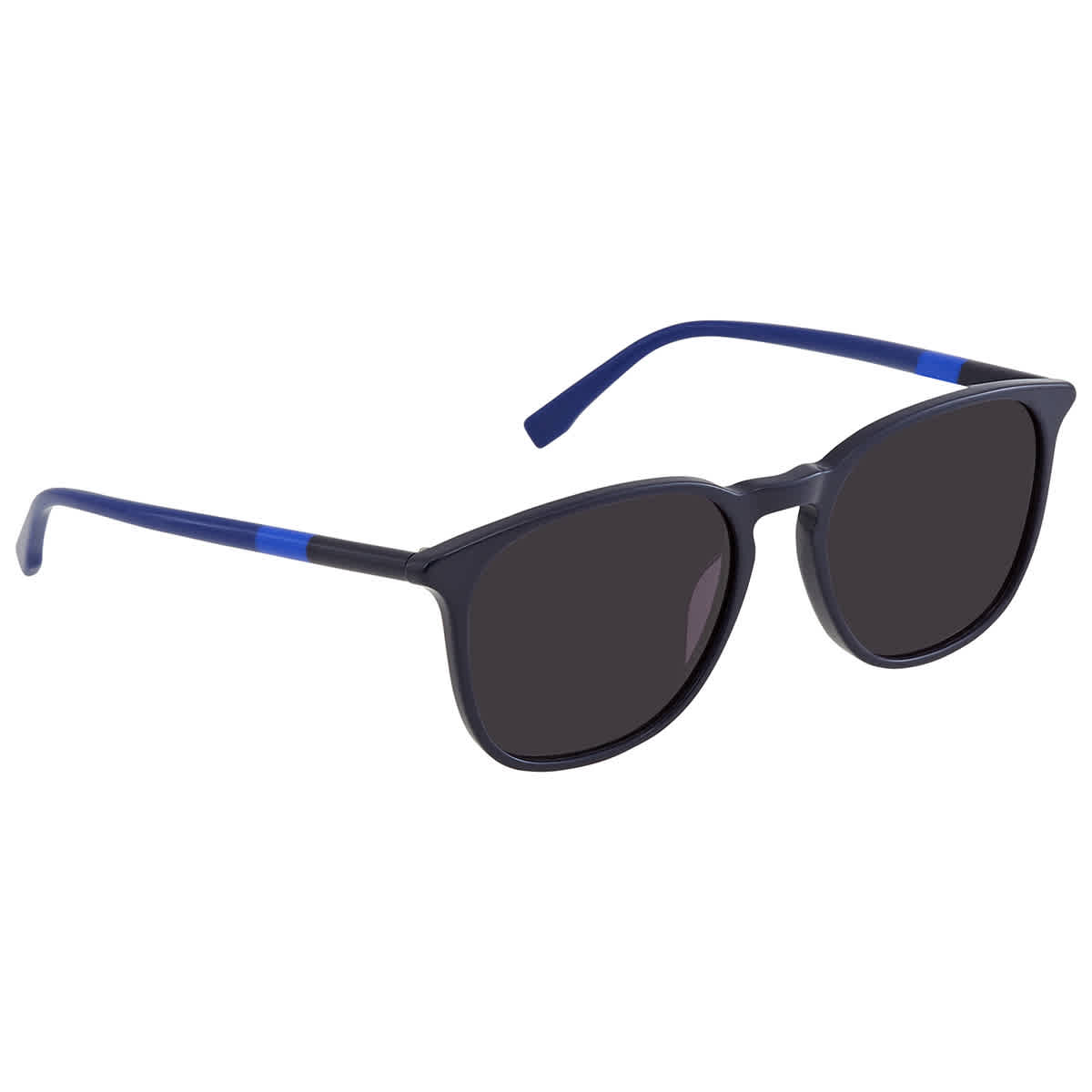 Gafas de sol unisex de montura cuadrada color gris oscuro