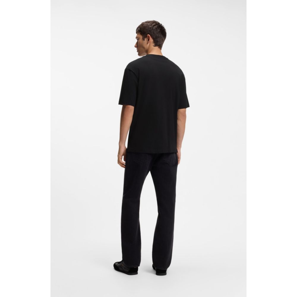 Camiseta de algodón con bordado