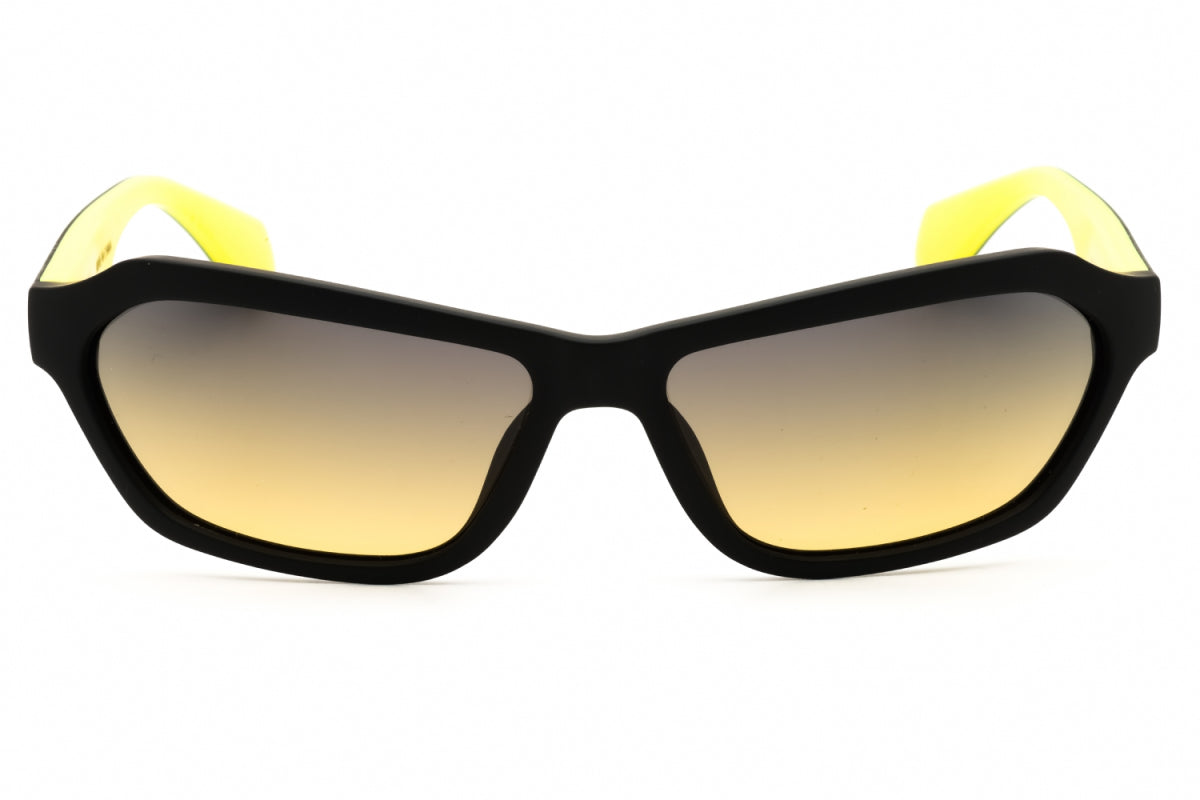Gafas color negro y azul