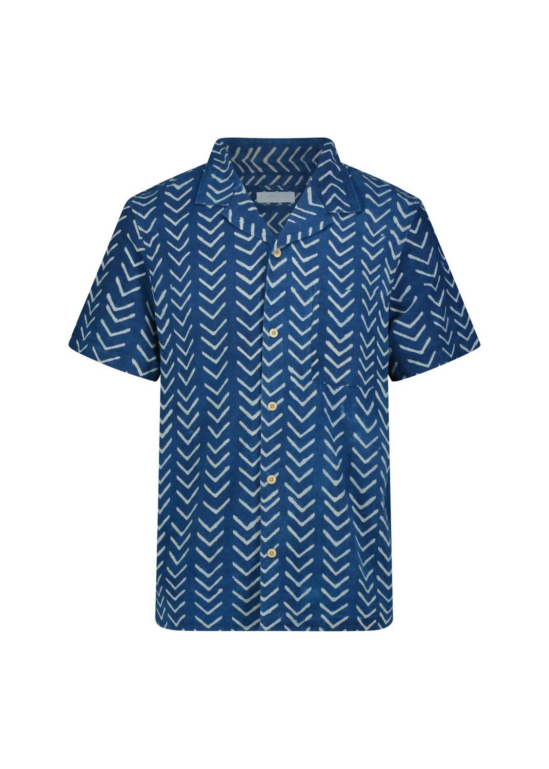 Camisa de manga corta a rayas