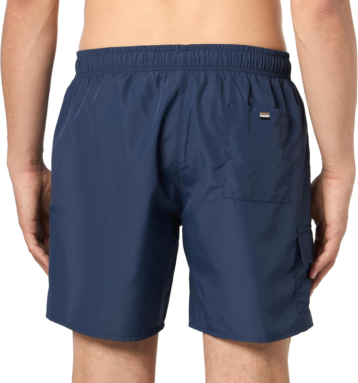 Pantaloneta de baño de hombre color azul marino