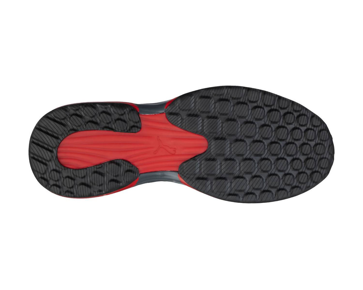 Zapatos de hombre color negro y rojo