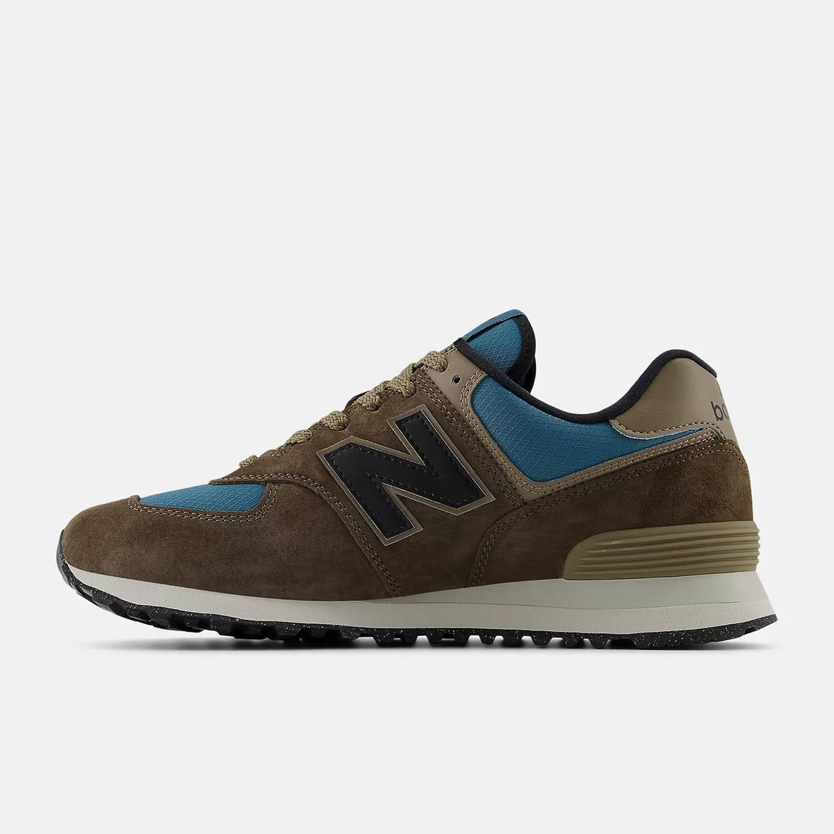 Zapatos unisex color azul y café