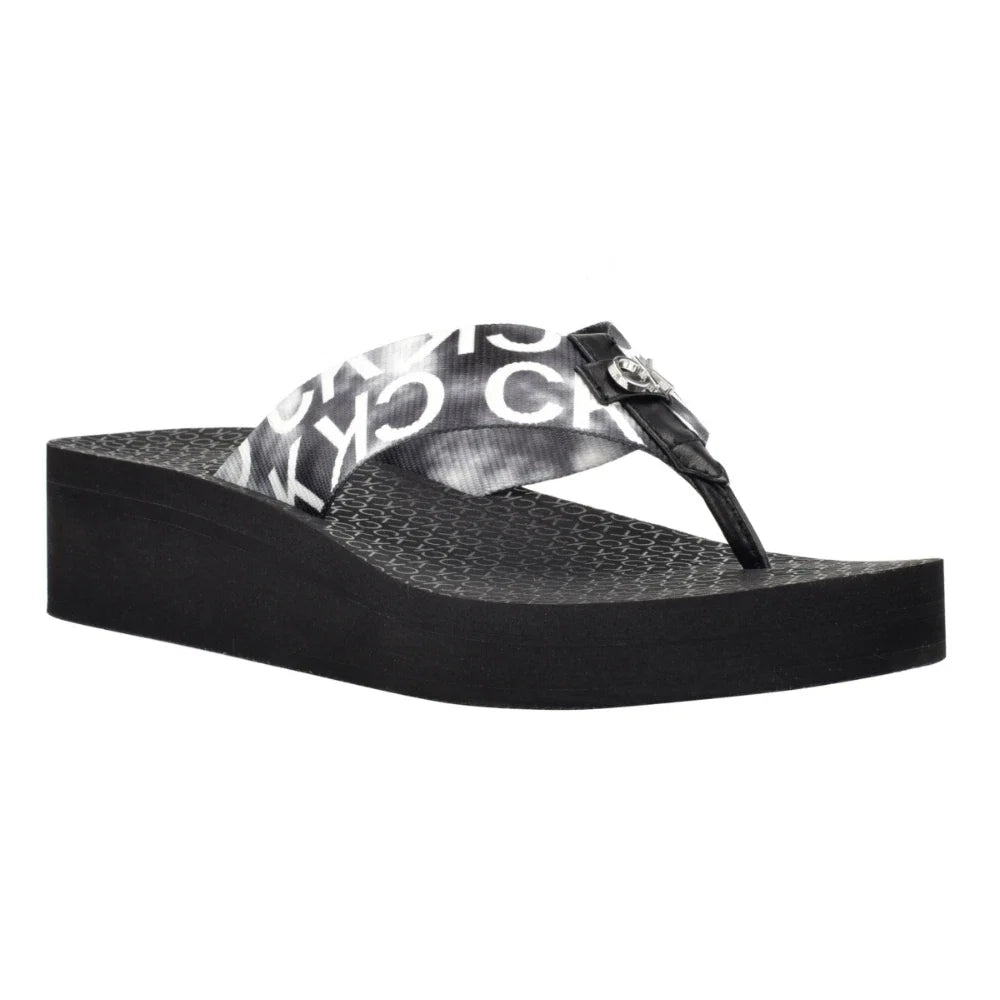Sandalias de mujer con plataforma color negro