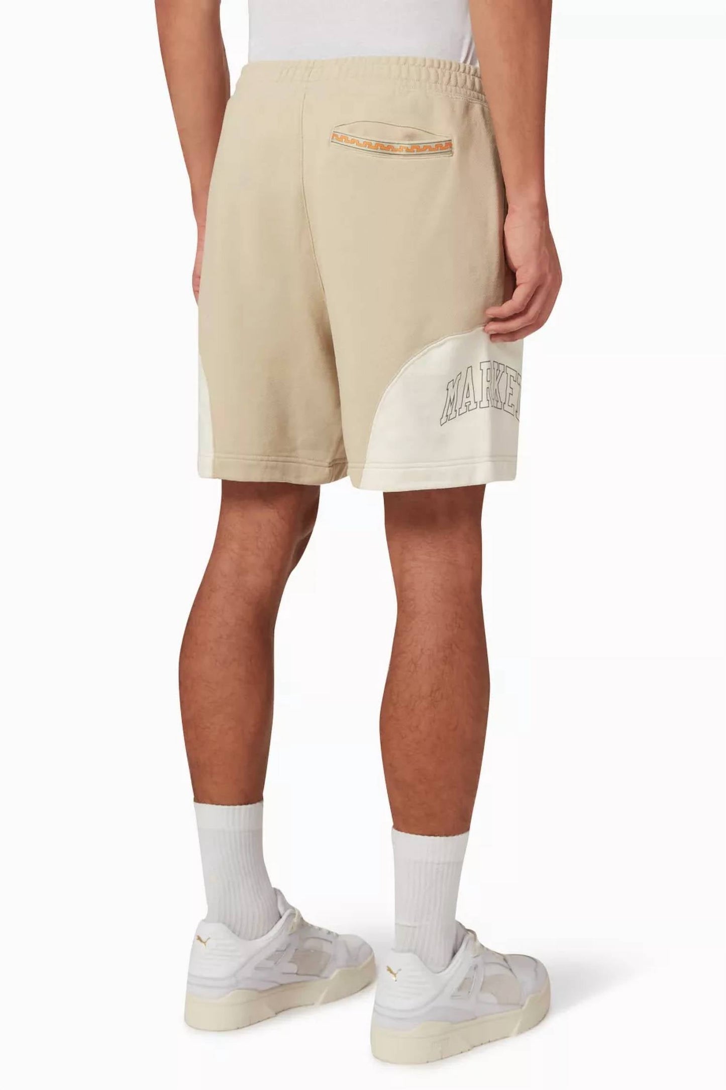 Short color beige