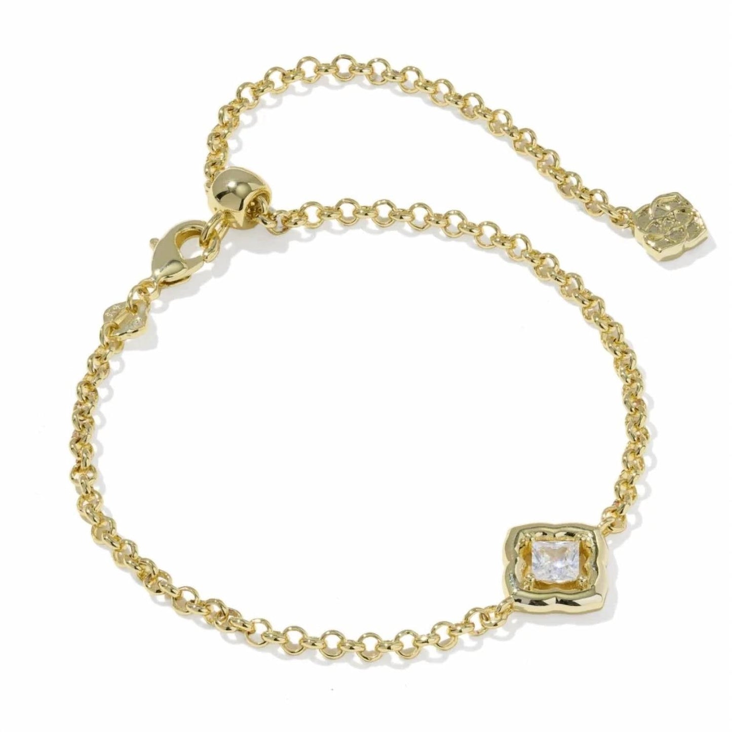 Pulsera de mujer color dorado