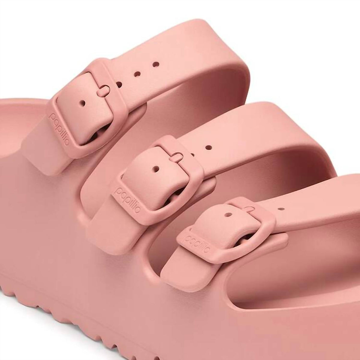 Sandalias de mujer con plataforma color rosado