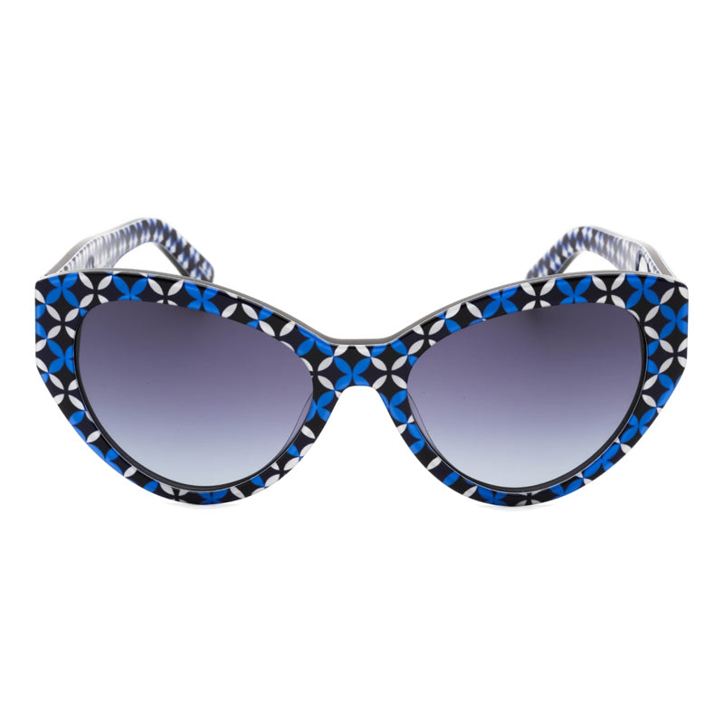 Gafas color gris oscuro y azul