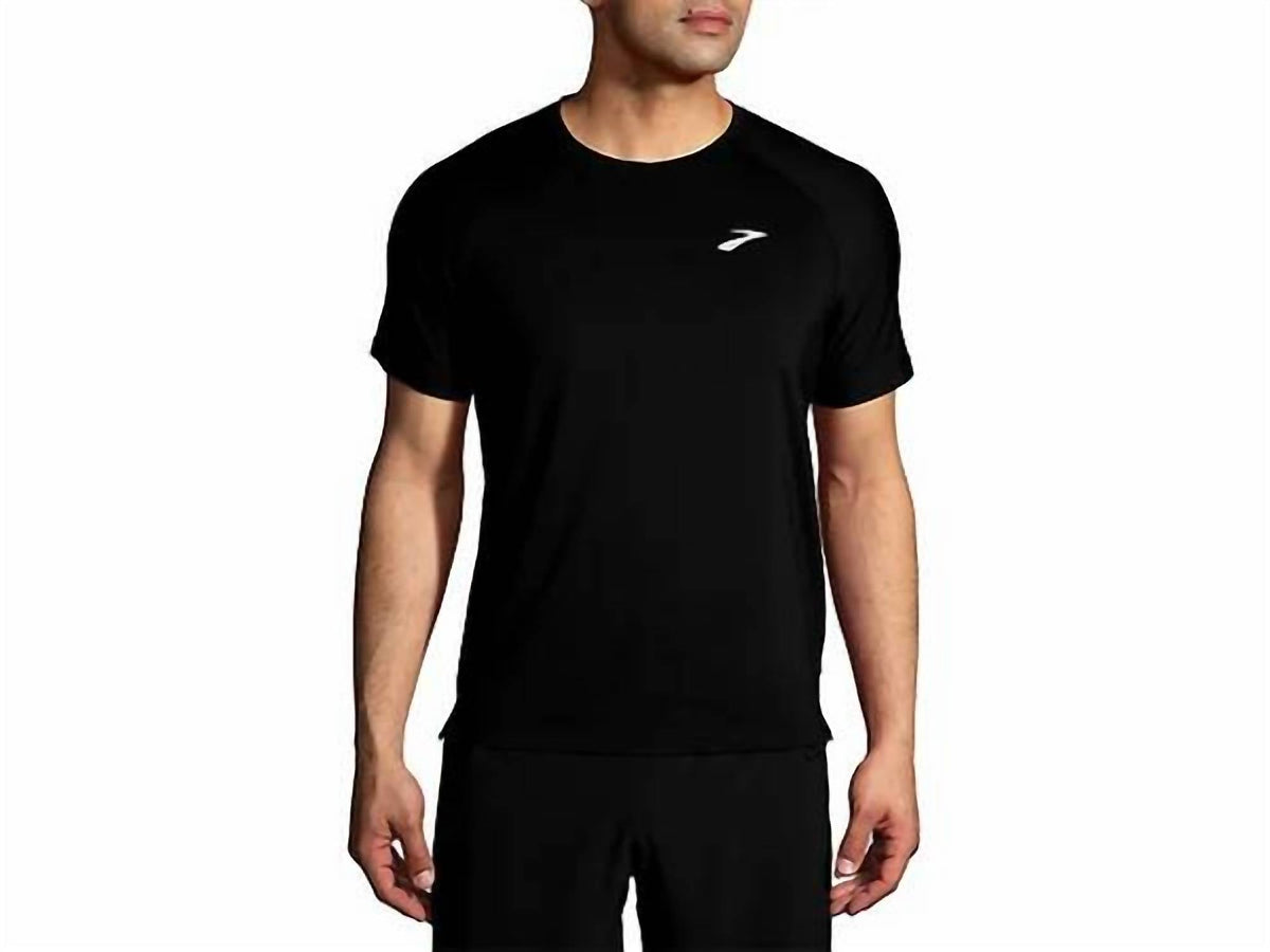 Camiseta de manga corta color negro