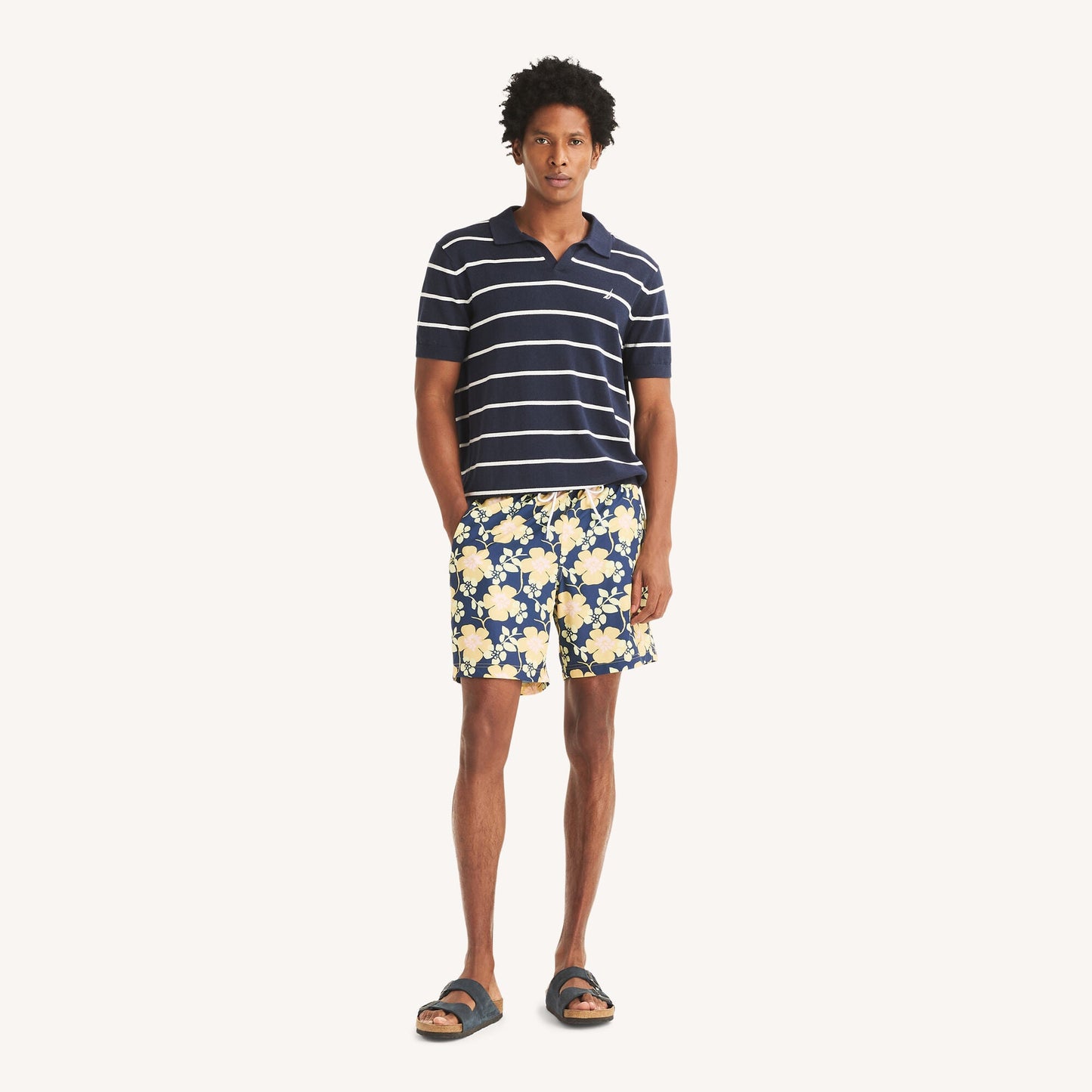 Vestido de baño de hombre con estampado